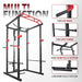 Multi-functional Power Cage,Home Adjustable Pullup Squat Rack 1000Lbs Capacity Comprehensive Fitness Barbell Rack - DTYStore