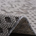 DTY Signature Collection 5X7 Gray/White /Medallion Indoor/Outdoor Area Rug - DTYStore