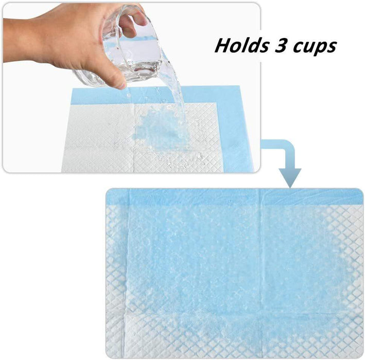 Super-Absorbent Waterproof Dog and Puppy Pet Training Pad, Housebreaking Pet Pad, 40-Count Medium-Size, 23.6"X23.6" - DTYStore