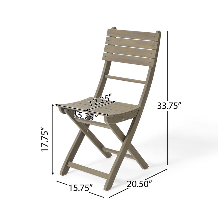 POSITANO 4 PIECE FOLDABLE CHAIR - DTYStore