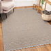 DTY Signature Collection 5X7 Mocha /Geometric Indoor/Outdoor Area Rug - DTYStore