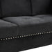 104.5" Reversible Sectional Sofa Space Saving with Storage Ottoman Rivet Ornament L-shape Couch for Small or Large Space Dorm Apartment