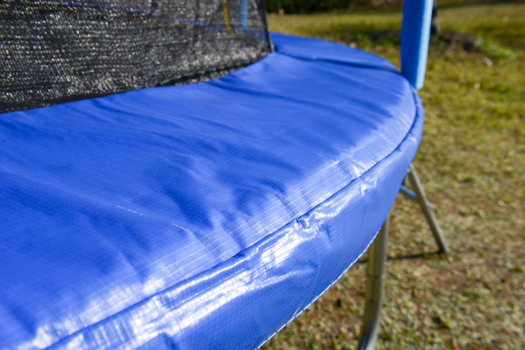 10 FT TRAMPOLINE OUTSIDE SAFETY NET WITH BASKETBALL HOOP - DTYStore