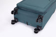 3-Piece Set Softshell Suitcase Spinner Wheels Terylene Polyester Luggage Sets Carry On