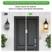 Large Outdoor Wall Lamps With Glass Supports multiple types of light bulbs 1 pack - DTYStore