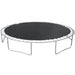 14FT Trampoline for Adults & Kids with Basketball Hoop, Outdoor Trampolines w/Ladder and Safety Enclosure Net for Kids and Adults,Double-side Color cover - DTYStore