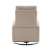 JiaDa Upholstered Swivel Glider.Rocking Chair for Nursery in Beige.Modern Style One Left Bag