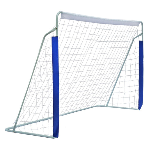 8x5FT Soccer Goal for Backyard with Carry Bag - Steel Pipe Goal - Fun for Outdoor Indoor Training Games for Kids Youth Adult, for Easy Storage and Transportation - DTYStore