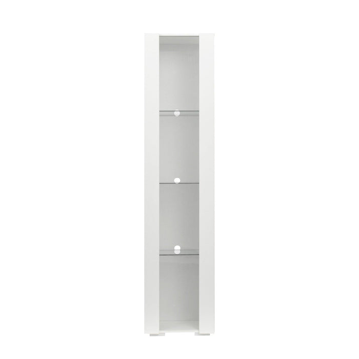 Side Cabinet With Aluminum Strip Lamp,