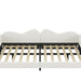 Full size Upholstered Daybed, Sherpa Fabric Sofabed with Cloud-Shaped Backrest, No Box-spring Needed, White - DTYStore