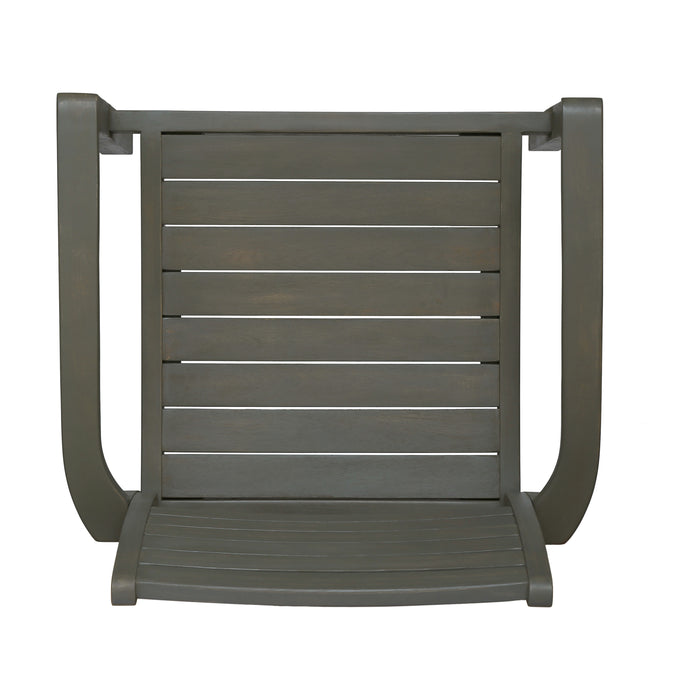Outdoor Dining Chairs, Grey 63223.00GRY, KD - DTYStore