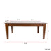 Dining Table , 106.3 in Large Extendable Kitchen Table - DTYStore