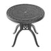 (Cushions In Random Colors)5-Piece Set Of Cast Aluminum Patio Furniture With Cushions - DTYStore
