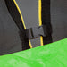 15FT Trampoline with Basketball Hoop Inflator and Ladder(Inner Safety Enclosure) Green - DTYStore
