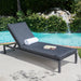 NAVAN CHAISE LOUNGE - DARK GREY - DTYStore