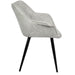 Wrangler Industrial Accent Chair in Light Grey by LumiSource - Set of 2 - DTYStore