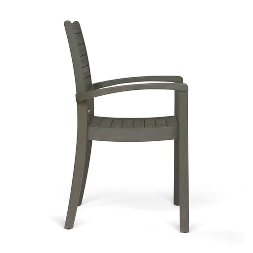 Outdoor Dining Chairs, Grey 63223.00GRY, KD - DTYStore