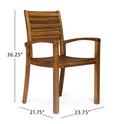 Outdoor Dining Chair, Teak 63223.00 KD - DTYStore