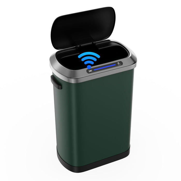 50L Smart automatic Trash Cans - Full Intelligent Sensor - Green