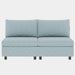 Love Seat Couches, Chaise Longue Mid Century Modern Sofa Couch With Storage for Small Spaces, Living Room , Bedroom