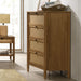 Vichy Wood and Rattan 4-Drawer Chest - DTYStore