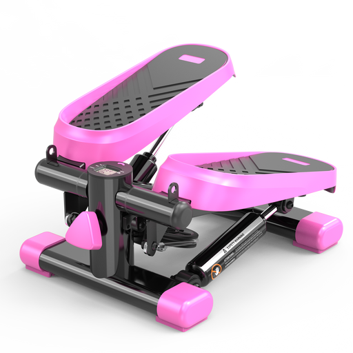 Home Office Exercise 330LBS Capacity Mini Stepper with Resistance Bands and LCD Monitor - DTYStore