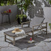 HAMPTON WOOD + WICKER CHAISE LOUNGE - DTYStore