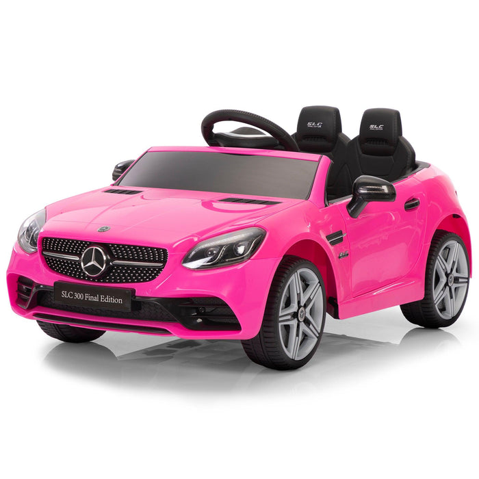 12V Kids SLC300 Ride On Toy Car, Electric Battery Powered Vehicles with LED Lights, Horn, for Children 3-6