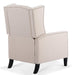 Manual Wing Chair Recliner - 27.16" Wide Comfort and Style for Your Living Space