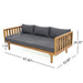 CLAREMONT 3 SEATER DAYBED (DARK GRAY) - DTYStore