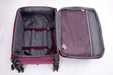 3-Piece Set Softshell Suitcase Spinner Wheels Terylene Polyester Luggage Sets Carry On