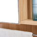Bathroom Mirror Cabinet Wall Mounted,Medicine Cabinet,Over The Toilet Storage Cabinet with Shelves and Towel Rack - DTYStore