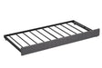 Daybed, sofa bed metal framed with trundle twin size, Grey, 78.4''w x 41''d x 29.8''h. - DTYStore