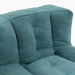 Fluffy bean bag chair, comfortable bean bag for adults and children, super soft lazy sofa chair with memory foam and ottoman, indoor modern focus bean bag chair for living room, bedroom, apartment - DTYStore