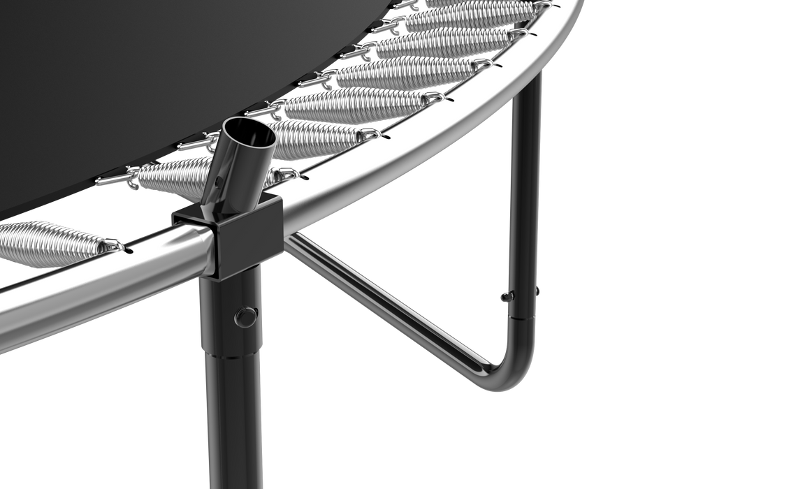 15FT Trampoline with Basketball Hoop - Recreational Trampolines with Ladder ,Shoe Bag and Galvanized Anti-Rust Coating - DTYStore