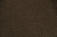 039-Set of 1 Boucle Fabric Dining Chair With Black Metal Legs,Dark Brown - DTYStore