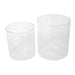 Lantern Column, Set of 2, Decorative Column for Garden in Industrial Design, Lantern for Outdoor and Indoor, Lantern Including Candles, Oriental, 37 1/2+ 29 1/2 in - DTYStore