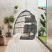 Outdoor Garden Rattan Egg Swing Chair Hanging Chair - DTYStore