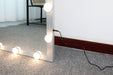 Hollywood Full Length Mirror with Lights Full Body Vanity Mirror with 3 Color Modes Lighted Standing Floor Mirror for Dressing Room Bedroom Wall Mounted Touch Control Silver 63"x24"