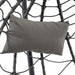 Egg Chair with Stand Indoor Outdoor Swing Chair Patio Wicker Hanging Egg Chair Hanging Basket Chair with Stand for Bedroom Living Room Balcony - DTYStore