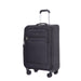 3-Piece Set Softshell Suitcase Spinner Wheels Terylene Polyester Luggage Sets Carry On