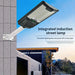 Solar Street Lights Outdoor, Parking Lot Lights with 66PCS LED Beads , IP65 Waterproof Solar Flood Lights, Dusk to Dawn Solar Lights for Garden, Street Side Road,Courtyard Villa,City Square - DTYStore