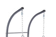 2 Person Outdoor Rattan Hanging Chair Patio Wicker Egg Chair - DTYStore