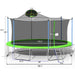 16FT Trampoline for Adults & Kids with Basketball Hoop, Outdoor Trampolines w/Ladder and Safety Enclosure Net for Kids and Adults - DTYStore