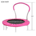 36' TRAMPOLINE WITH HANDLE(PI)-METAL - DTYStore