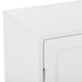 Sleek and Modern Shoe Cabinet with Adjustable Shelves, Minimalist Shoe Storage Organizer with Sturdy Top Surface, Space-saving Design Side Board for Various Sizes of Items, White