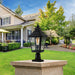 Outdoor Glass Column Headlights 1pack - DTYStore