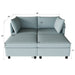 Love Seat Couches, Chaise Longue Mid Century Modern Sofa Couch With Storage for Small Spaces, Living Room , Bedroom