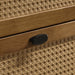 Vichy Wood and Rattan 4-Drawer Chest - DTYStore