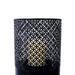 Lantern Column, Set of 2, Decorative Column for Garden in Industrial Design, Lantern for Outdoor and Indoor, Lantern Including Candles, Oriental, 37 1/2+ 29 1/2 in - DTYStore